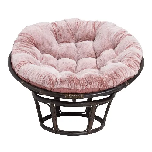 Faux Fur Papasan Chair Cushion - World Market