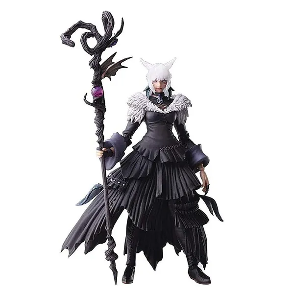 Olaffi Final Fantasy XIV Y'shtola Action Figures, 14Cm Anime Toy Statue, Collectible Model, PVC Environmental Protection Materials Decoration Ornaments