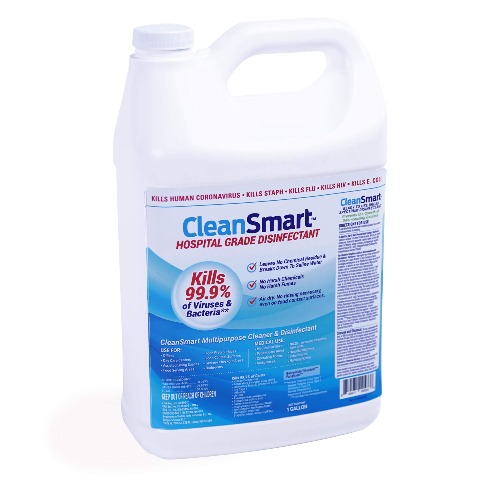 CleanSmart Hospital Grade Disinfectant, Kills 99.9% of Viruses and Bacteria, Hypochlorous Acid Technology, EPA Registered, 1 Gallon (HOCL) - 128 Fl Oz (Pack of 1)