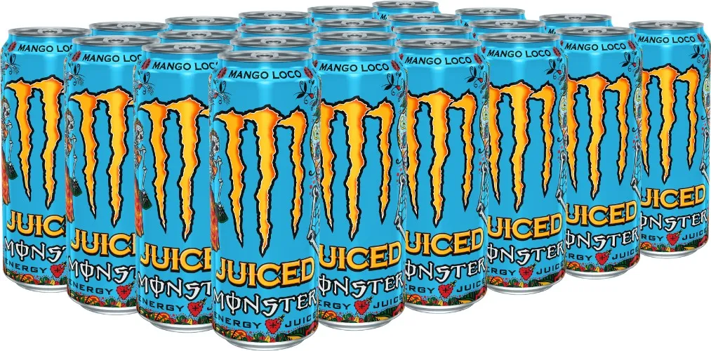 Osta 24 x Monster Energy, 50 cl, Juiced Mango Loco | Fitnesstukku.fi