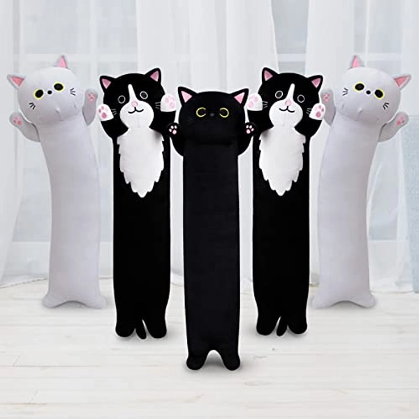 Throne | NekomataRai | Long Cat Plush Long Body Pillow, 40.5