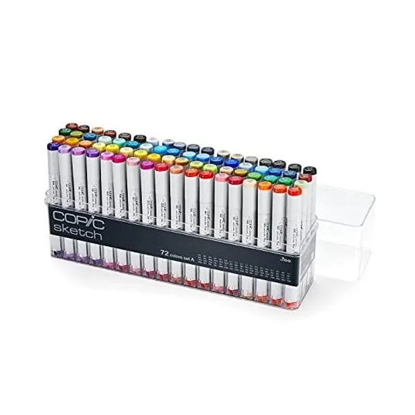 
                            Copic Set, 72-Color Sketch Marker Count
                        