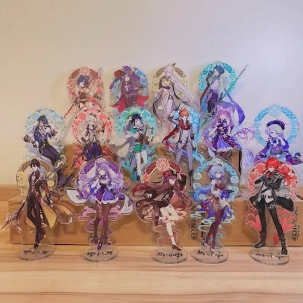 Genshin Impact Acrylic Stand GENSHIN IMPACT STANDEES Elua | Etsy