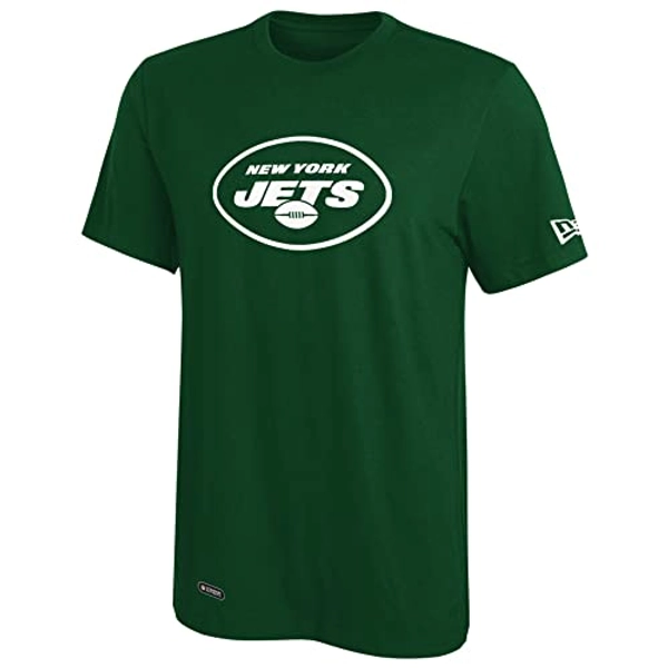 New Era NFL Men's Stadium Logo Short Sleeve Cotton T-Shirt - New York Jets - Large