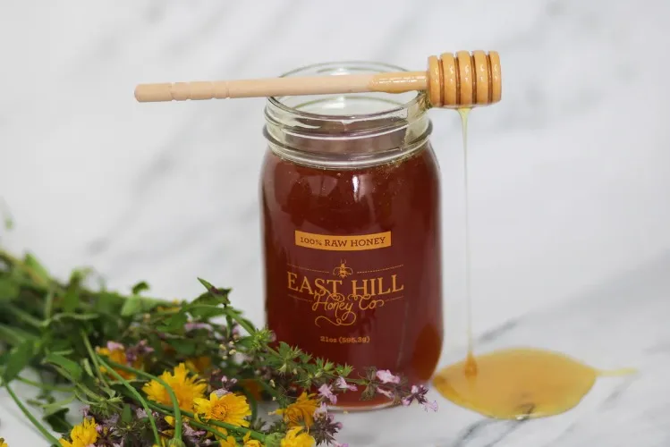 Wildflower Honey | East Hill Honey Co | 21oz jar