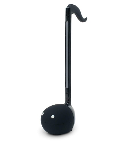 Otamatone Japanese Electronic Musical Instrument Portable Music Synthesizer from Japan by Maywa Denki Studio Award Winning, Educational Fun Gift for Children, Teens & Adults - Black - Black