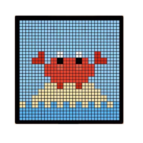 Peakloong LED Pixel APP Cellphone Control Display Programmable Night Light LED Screen for Gaming Decoration Business 32X32 Black 1 Piece - 32x32 $60.98