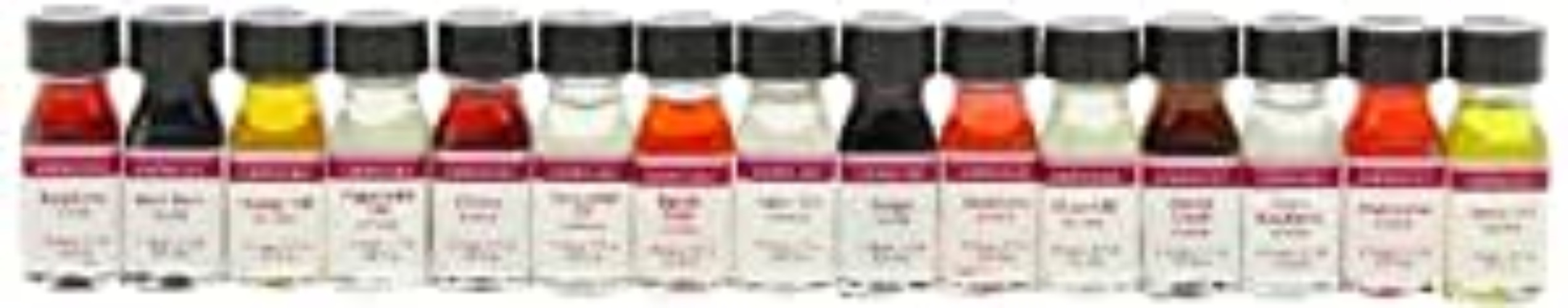 LorAnn SS Variety pack, 1 dram (.0125 fl oz - 3.7ml - 1 teaspoon) bottles - 24 pack