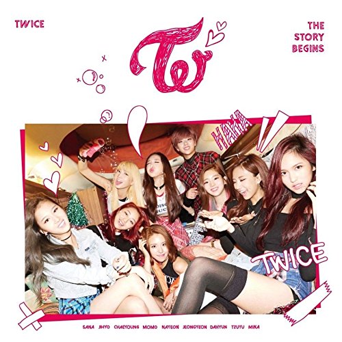 TWICE [THE STORY BEGINS] 1st Mini Album CD+Photobook+3p Card+Garland+Tracking Number