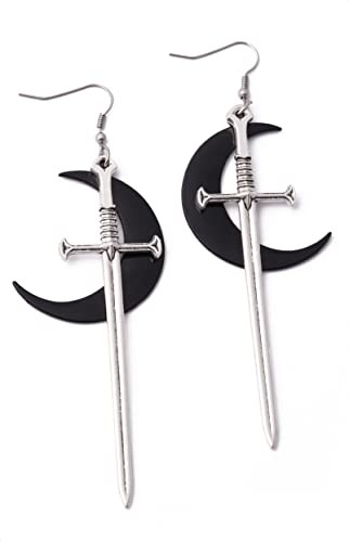 Gothic Dagger Sword Earrings