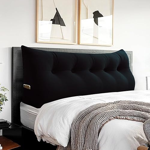 Black Headboard Pillow