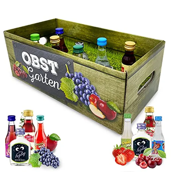 Likör-Obstgarten 8x Frucht-Likör für Frauen und Männer