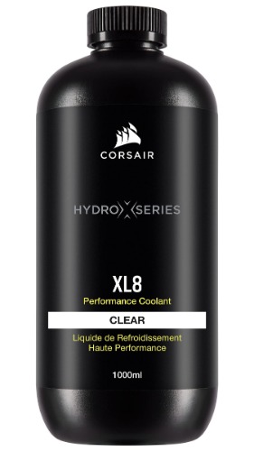 CORSAIR Hydro X Series, XL8, Performance Coolant, 1L, Clear