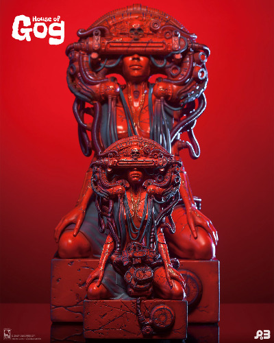 The Oracle - red - art statuette | Default Title