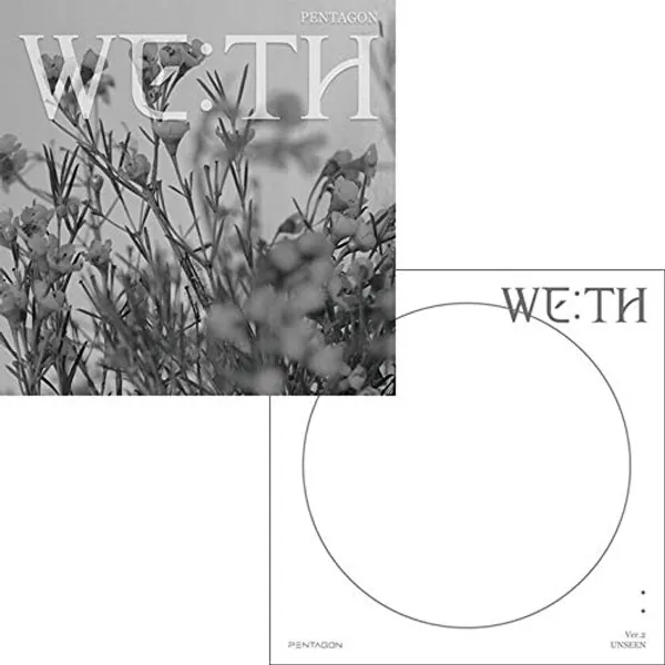 PENTAGON [ WE:TH ] 10th Mini Album [UNSEEN] VER. CD+Photo Book+Envelope+Lyric Paper+Photo Card+Scratch Card+Book Mark+Sticker+TRACKING CODE K-POP SEALED