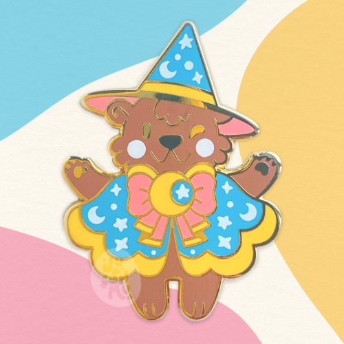 Beary Magical Enamel Pin - A Grade