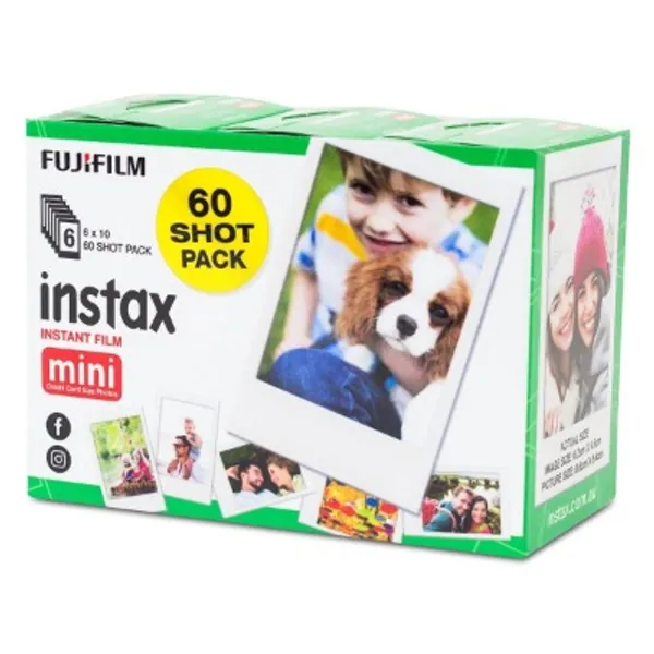 Fujifilm instax mini Film - White (60 pack)