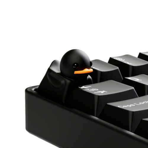 Duckey Keycap - Black