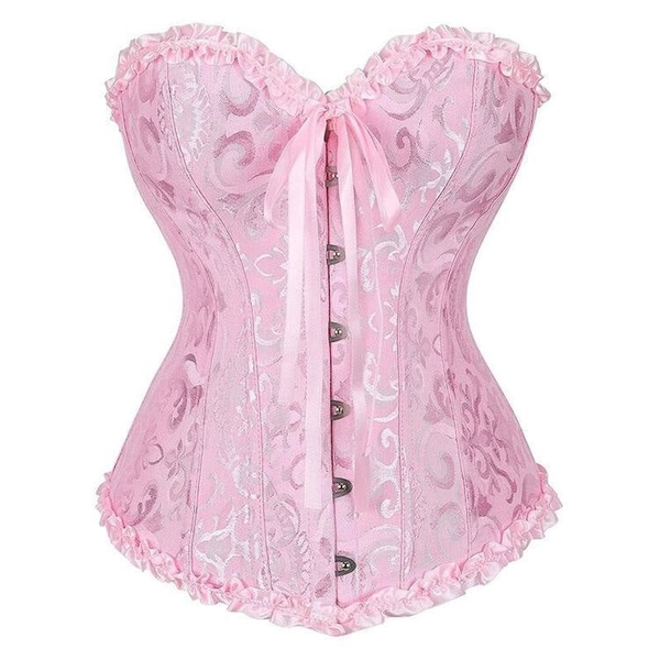 Genuine Elegant Corsets - Pink / XL