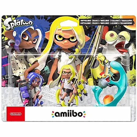 Amazon.com: amiibo Splatoon 3 - 3-in-1 Pack : Video Games