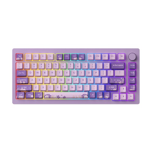 MonsGeek M1W | Purple / US-ANSI / Ice Cream Purple