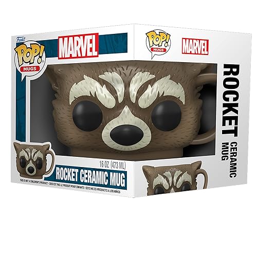Funko Pop! Mugs Marvel Rocket Ceramic Mug 17oz Limited Edition Exclusive