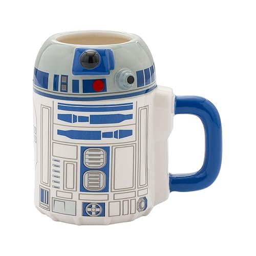 Vandor Star Wars R2-D2 20 oz Ceramic Sculpted Mug