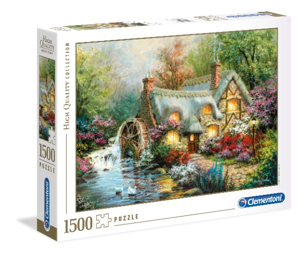Clementoni - 31812 - Collection Puzzle - Country Retreat - 1500 pieces - Made in Italy - Jigsaw Puzzles for Adult