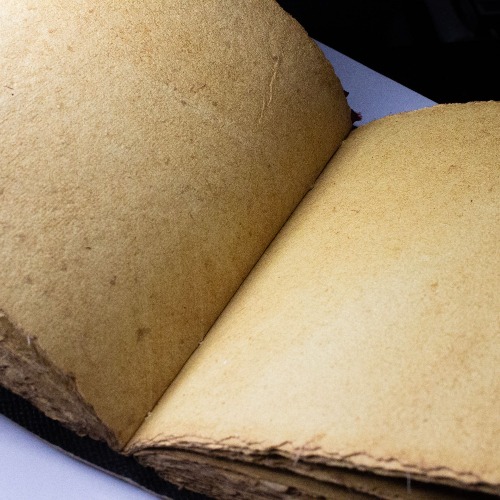 Old Raven Leather Journal - Aged Deckle Edge