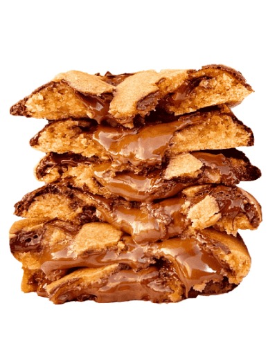 Stuffed Cookies - Chocolate Chip with Hazelnut Spread - Half-Dozen