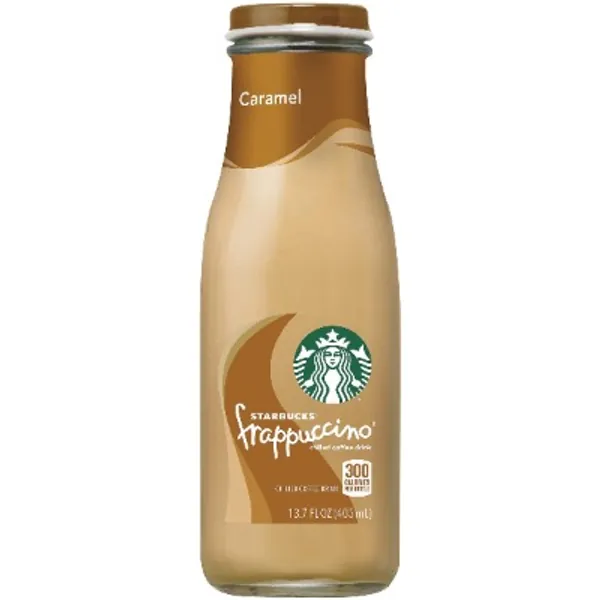 Starbucks Frappuccino Coffee Drink, Caramel, 13.7 fl oz Bottles (12 Pack)