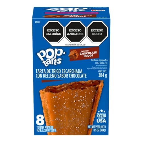 Kellogg's Pop-Tarts Frosted Chocolate Fudge Toaster Pastries 8 ct 384g