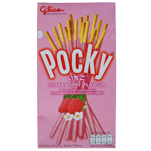 Strawberry Pocky 45g BOX OF 10
