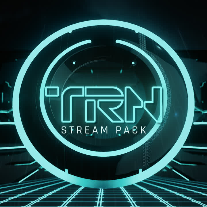 TRN 3D Animated Stream Overlays Package - 3D Animated / TRN