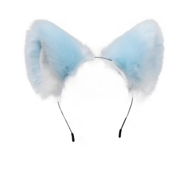 Faylay Cosplay Girl Plush Furry Cat Ears Headwear Accessory for Cam Girl Party