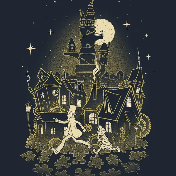 Curio City | Unisex S / Midnight Navy