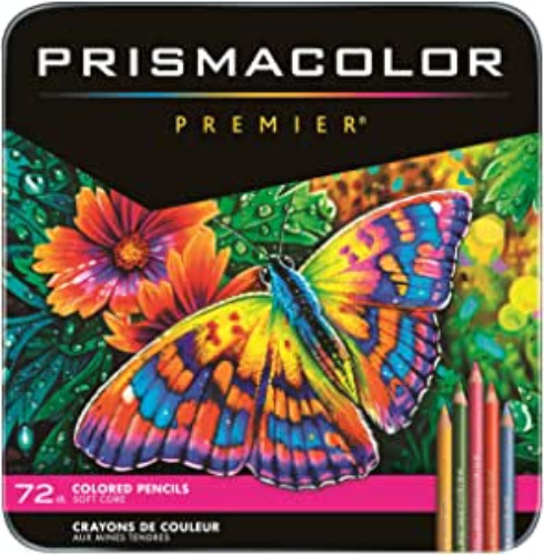 Prismacolor Premier Colored Pencils | Art Supplies for Drawing, Sketching, Adult Coloring | Soft Core Color Pencils, 72 Pack - 72 Count (Pack of 1) Assorted