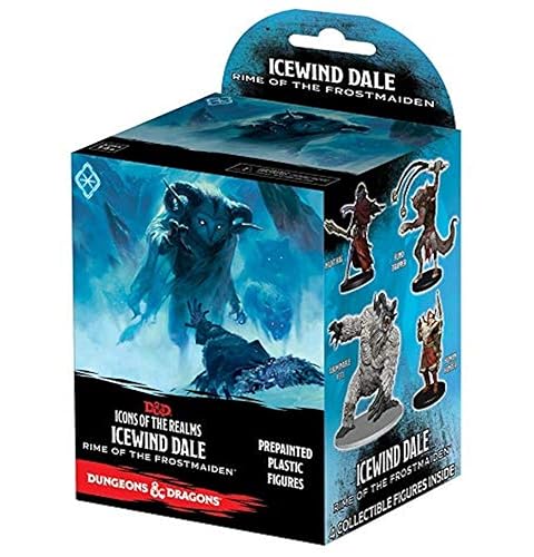 Dungeons & Dragons D&D Icons of The Realms: Icewind Dale: Rime of The Frostmaiden (Booster) - Icewind Dale 4 Pieces