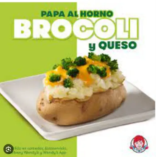 Papa asada de Wendy (combo)