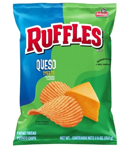 Ruffles de queso