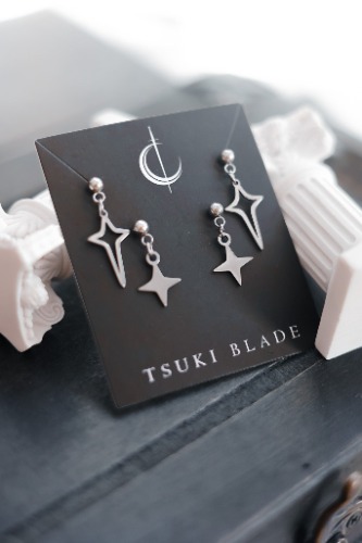 Astral Earring Stud Set | Silver / Classic