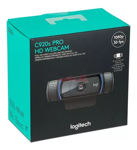 Webcam Logitech C920s Pro Full Hd 1080 