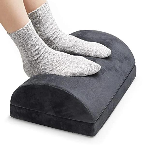 Sky Solutions Ergonomic Memory Foam Under Desk Foot Rest