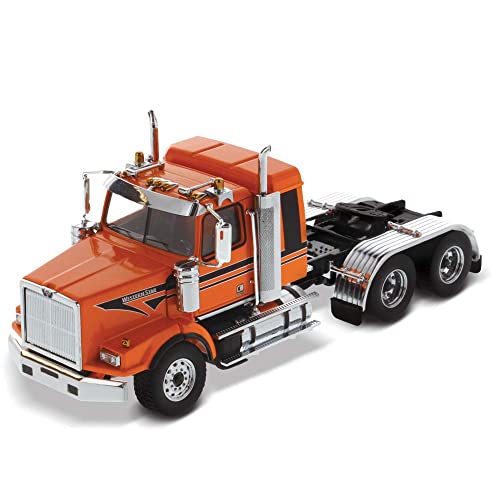 Diecast Masters Western Star 4900 SB Sleeper Tandem Tractor | Real Truck Specifications | 1:50 Scale Model Semi Trucks | Diecast Model by Diecast Masters 71063