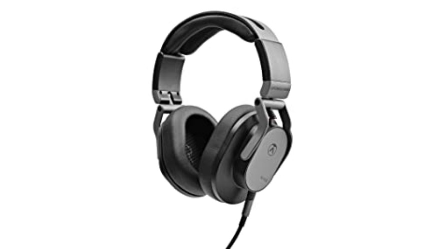 Austrian Audio Hi-X55 Over-Ear Headphones - High Comfort with Slow Retention Ear Pads - Maximum Flexibility - 3.5mm Jack - Includes Adaptor to 6.3mm - Black