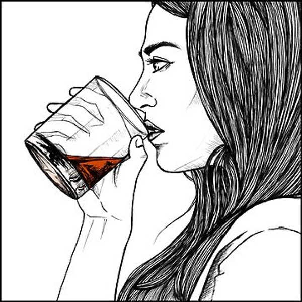 Lena Luthor Whiskey | Canvas Print