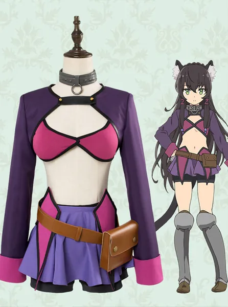  How NOT To Summon A Demon Lord Isekai Maou To Shoukan Shoujo Dorei Rem Galleu Cosplay Costume