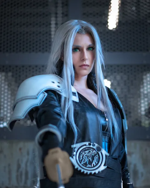 Sephiroth FF7R Shoulder Armor Foam Kit // Final Fantasy 7 Remake // iWoodCosplay Halloween