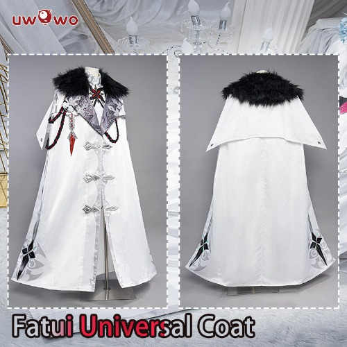 【Pre-sale】Uwowo Genshin Impact: Arlecchino/Dottore/Tartaglia/Sandrone/Columbina Fatui Harbingers Universal Coat Snezhnaya Cosplay - Set A Coat：M