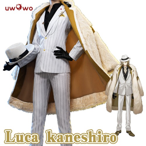 【In Stock】Uwowo NIJISANJI Cosplay Vtuber Luca Kaneshiro Cosplay Luca Costume - Suit / M